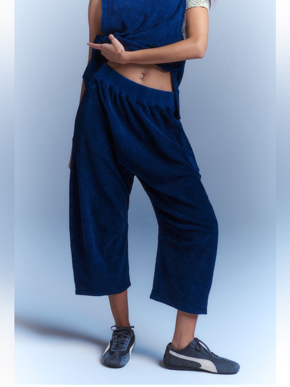 NWT FREE PEOPLE MOVEMENT TOWEL TERRY RELAXED SET - Picture 5 of 6